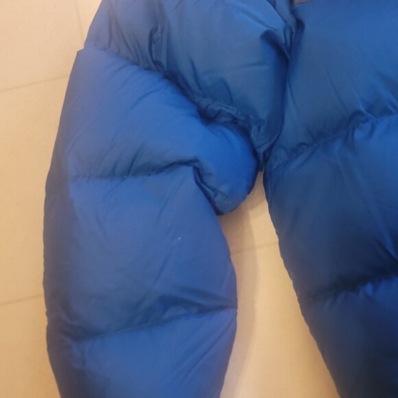 The North Face 700 STOW AWAY Puffer Blue/Grey Jacket Men's size XXL EUC - Picture 8 of 14